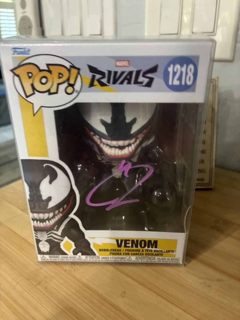 Funko Pop! Marvel Rivals Venom #1218 Bobblehead Tom Hardy